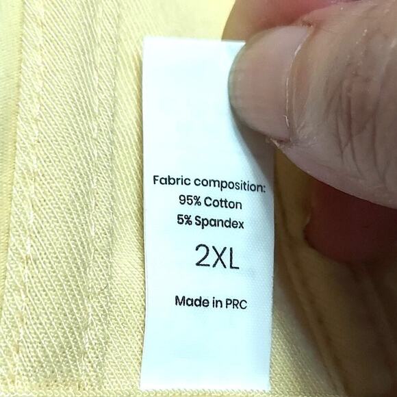 Daisy Bras Set of Two Light Yellow Front Closure Wireless Cotton Bras - Picture 6 of 9